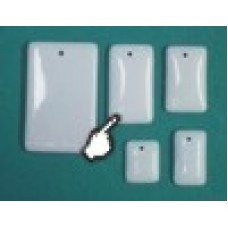 Ref. 15931 -  BIJOUTERIA C/FURO: PLACA RETANG.27 (DZ)